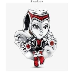 Marvel Scarlet Witch Charm Charms for Pandora Bracelet Necklace S925 Silver